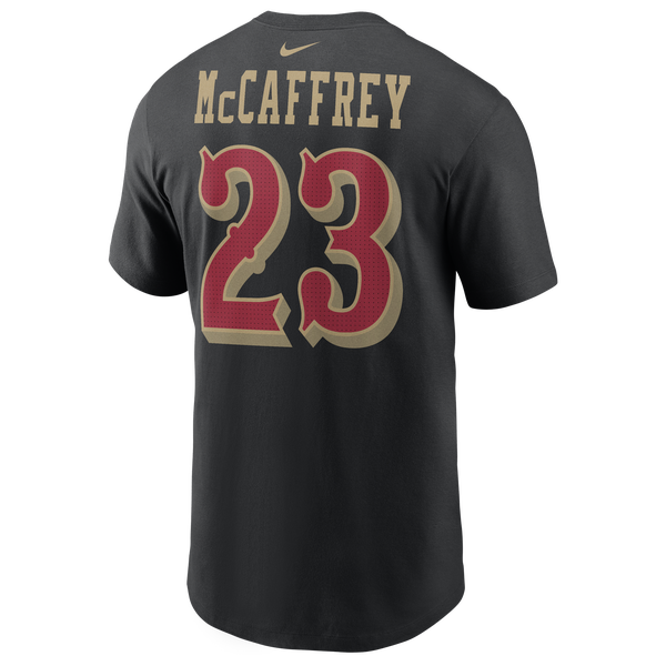 Nike 49ers NFL Rival CM23 Short Sleeve T-Shirt - Men's - Black - Image 3