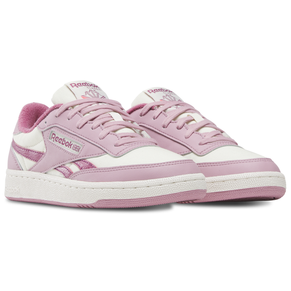 Reebok Club C Revenge II - Women's - Chalk/Dusty Rose/Studio Pink - Image 2