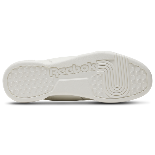 Reebok Workout Plus Leather - Men's - Chalk/Chalk/Black - Image 5