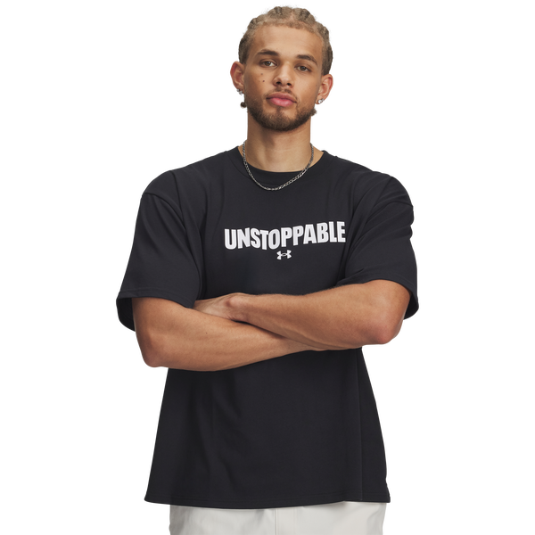 Under Armour Unstoppable T-Shirt - Men's - Black/White