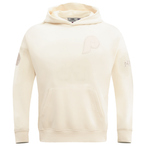 Pro Standard PHILLIES NEUTRAL DROP SHOULDER FLC PO HOODIE - Men's - Eggshell