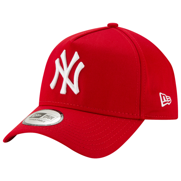 New Era Yankees 9Forty A Frame Cap - Men's - Red/White - Image 2