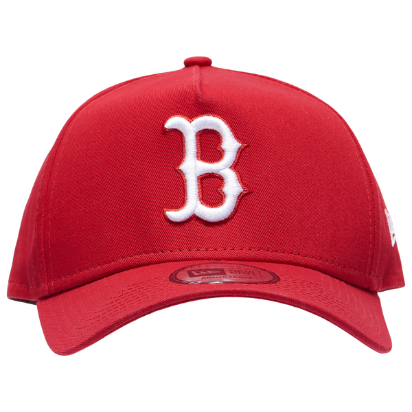New Era Red Sox 9Forty A Frame Cap - Men's - Red/White - Image 2