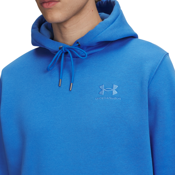 Under Armour Icon Fleece Hoodie - Men's - Blue Atlantis/Blue Atlantis - Image 3