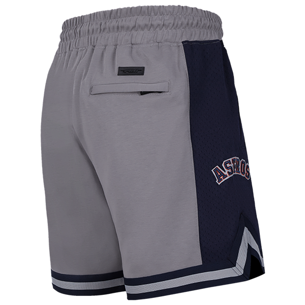 Pro Standard ASTROS SCRIPT TAIL DK 2.0 SHORT - Men's - Gray/Midnight Navy - Image 4