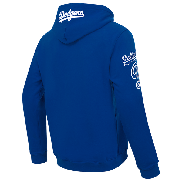 Pro Standard DODGERS OLD ENGLISH FLC PO HOODIE - Men's - Dodger Blue - Image 4