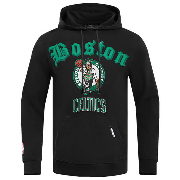 Pro Standard CELTICS OLD ENGLISH FLC PO HOODIE - Men's - Black