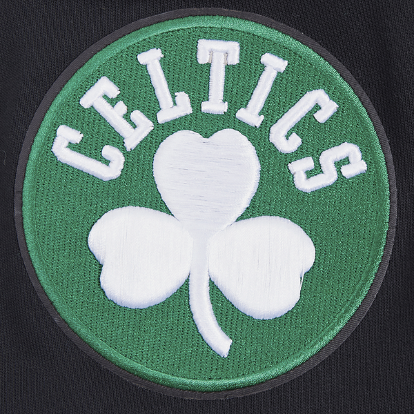 Pro Standard CELTICS OLD ENGLISH FLC PO HOODIE - Men's - Black - Image 6