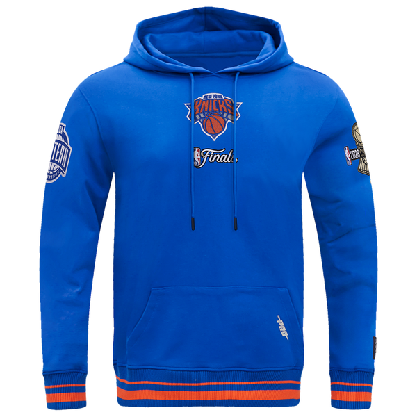 Pro Standard Knicks NBA Finals 2026 Rib FLC PO Hoodie - Men's - Blue - Image 3