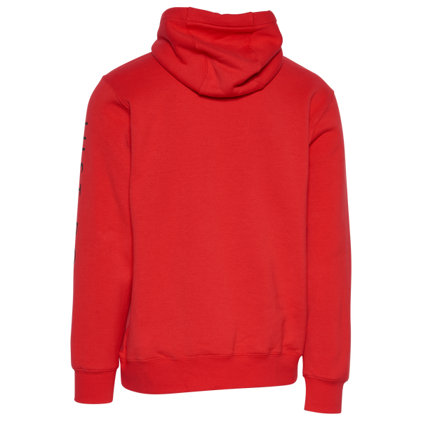 Nike Just Do It Hoodie - Men's - Black/Red - Image 3