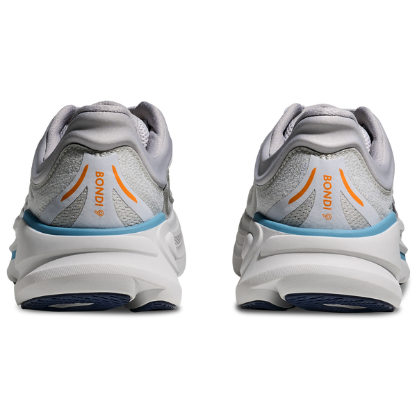 HOKA Bondi 9 - Men's - Blue/Cosmic Grey/Stardust - Image 3