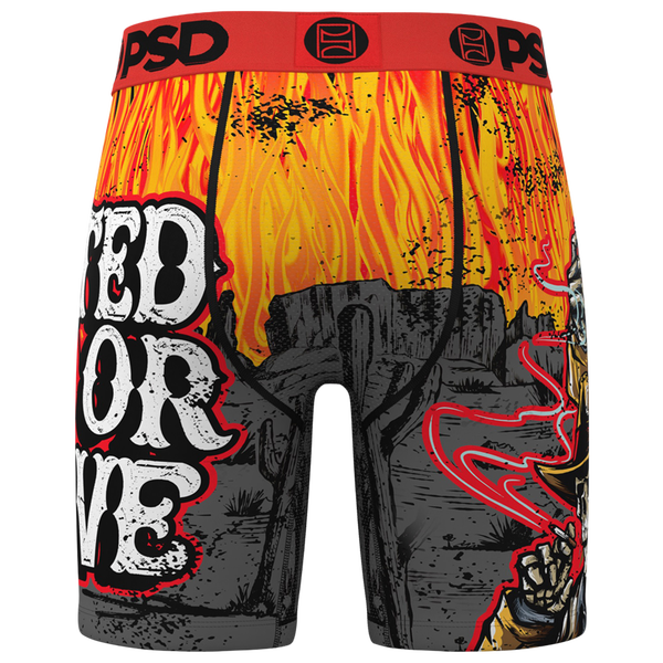 PSD Graphic Briefs - Men's - Orange/Red/Black - Image 2