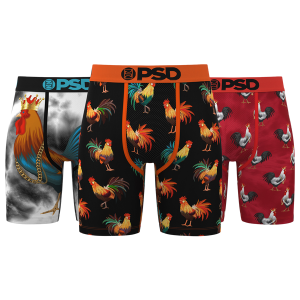 PSD Graphic Briefs 3 Pack - Men's - Black/Red/Multi