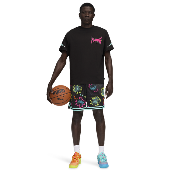 PUMA MB.05 Rick & Morty - Men's - Electric Peppermint/Rickie Orange/Blue - Image 9