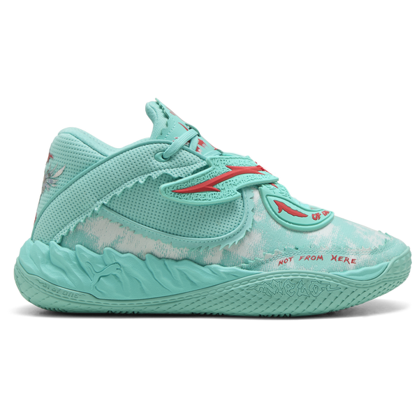 PUMA MB.05 Melo World - Boys' Grade School - Aquatic Green/For All Time Red