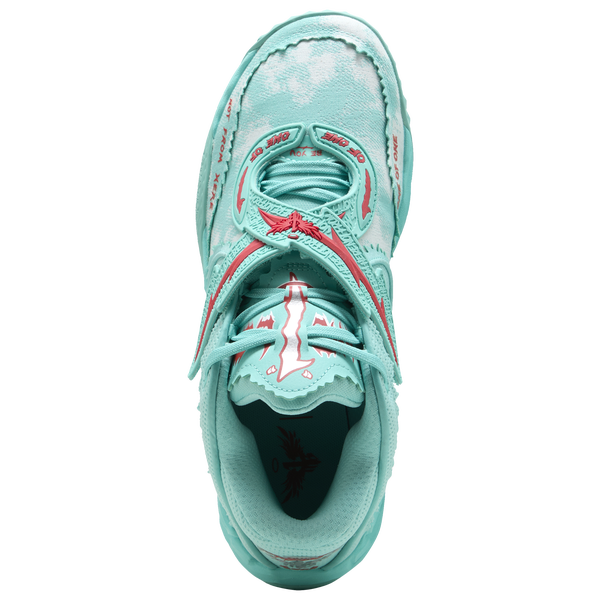 PUMA MB.05 Melo World - Boys' Grade School - Aquatic Green/For All Time Red - Image 4