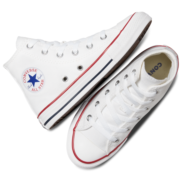 Converse All Star High Top - Boys' Preschool - Optical White/White - Image 8