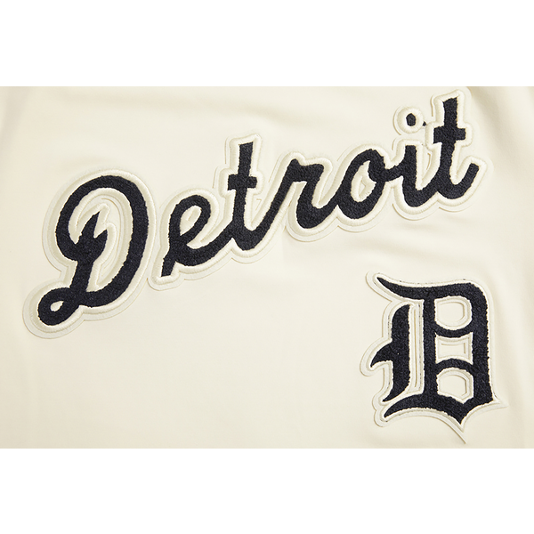 Pro Standard TIGERS RETRO CLASSIC DK TEE - Men's - Eggshell/Midnight Navy - Image 6