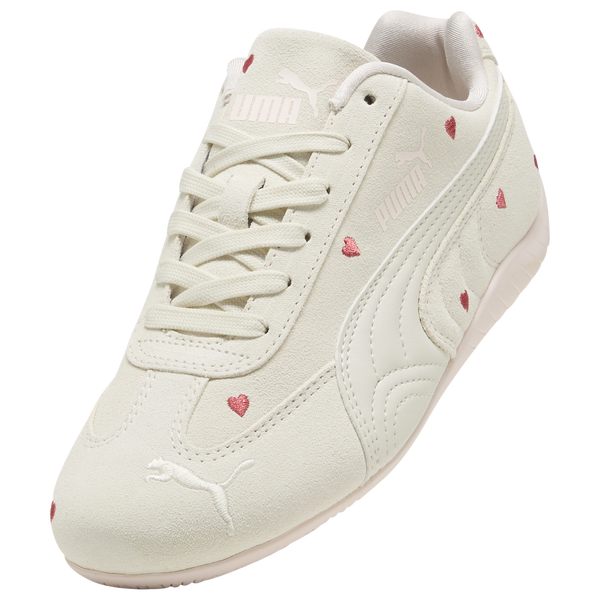 PUMA Speedcat Amor - Boys' Grade School - Vapor Gray/Jasmine Flower - Image 7