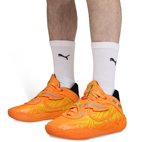 PUMA MB.05 - Men's - Silver/Green/Orange - Image 8