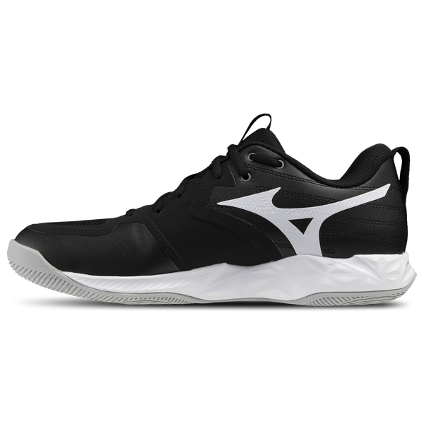 Mizuno Wave Momentum Pro - Women's - Black/White - Image 2