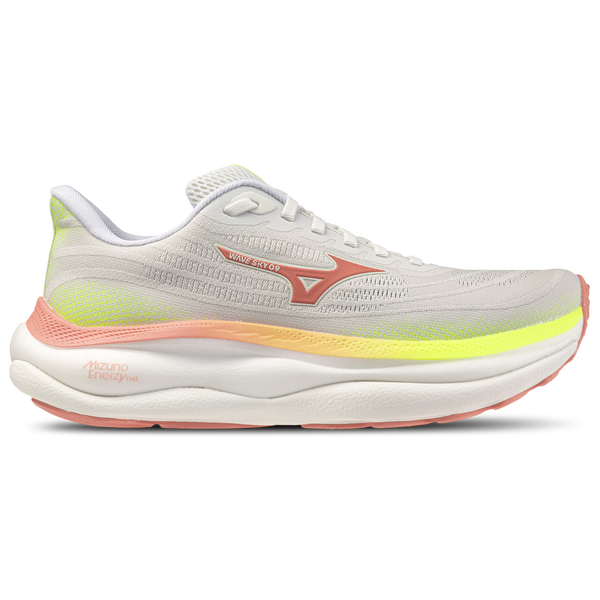 Mizuno Wave Sky 9 Wide - Women's - White/Orange