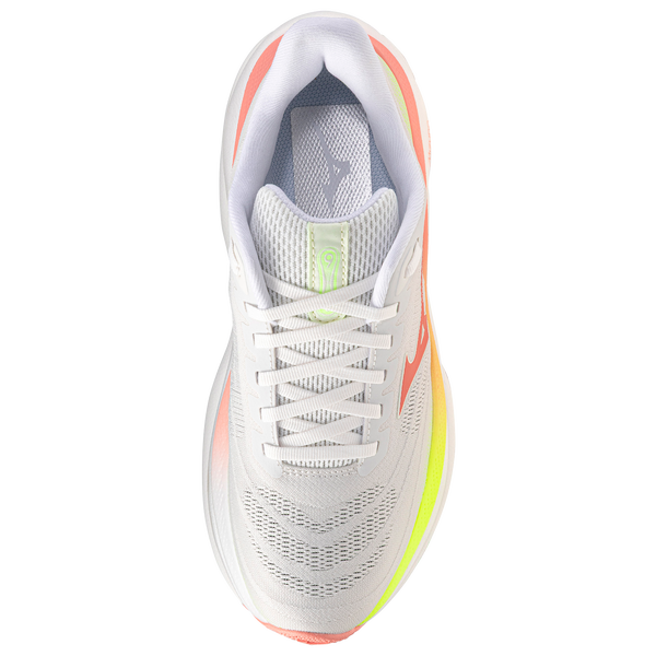 Mizuno Wave Sky 9 Wide - Women's - White/Orange - Image 4