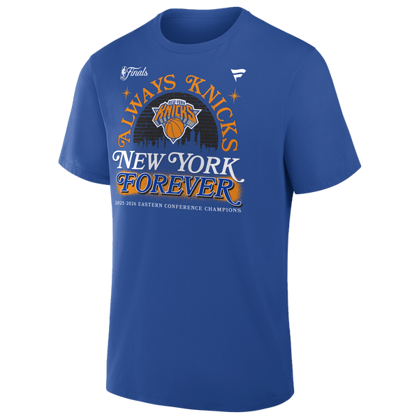Fanatics Knicks Conference Champions Short Sleeve T-Shirt - Men's - Deep Royal
