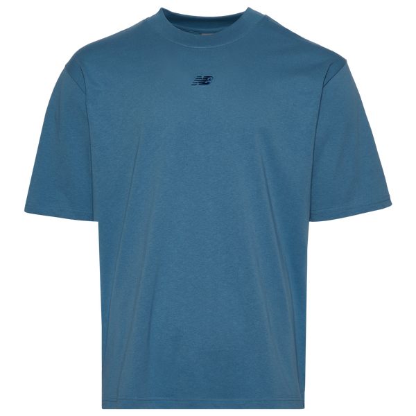 New Balance Oversized Center Chest Emblem Tonal T-Shirt - Men's - Sru