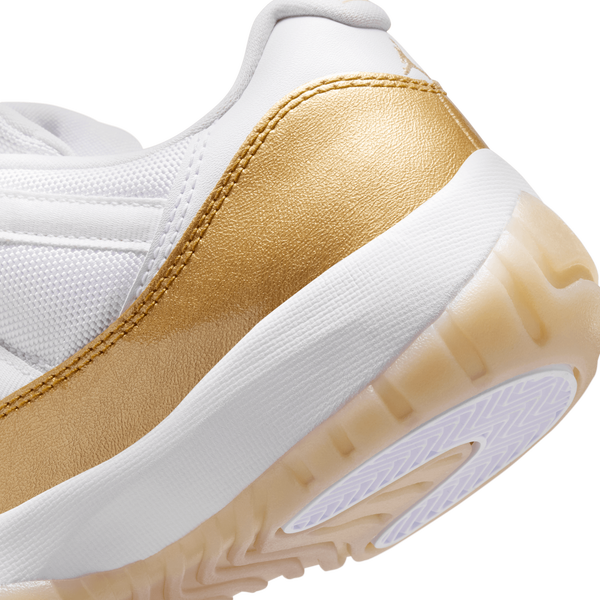 Jordan Retro 11 Low - Women's - White/Gold - Image 8