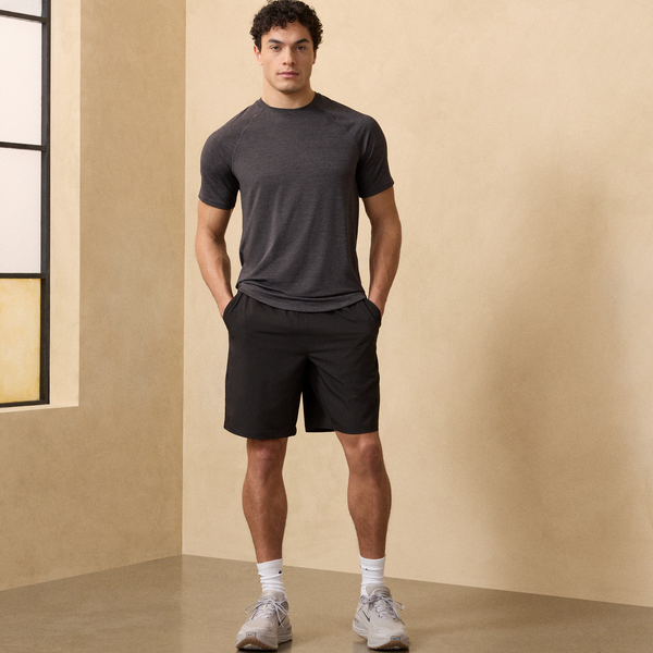 CSG Active 9" Everyday Woven Shorts - Men's - Black - Image 5