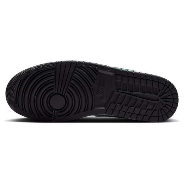 Jordan AJ 1 Low - Men's - Summit White/Black/Gorge Green - Image 5