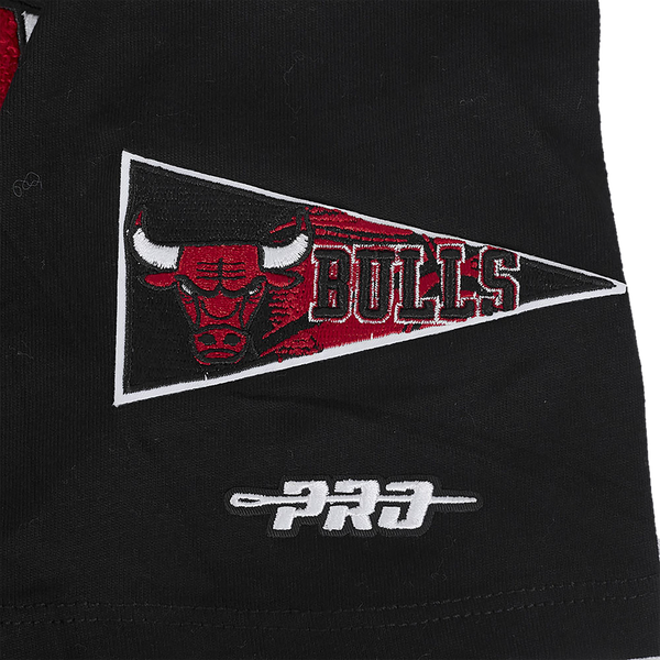 Pro Standard Chicago Bulls Retro Classic SS T-Shirt - Boys' Grade School - Black - Image 6