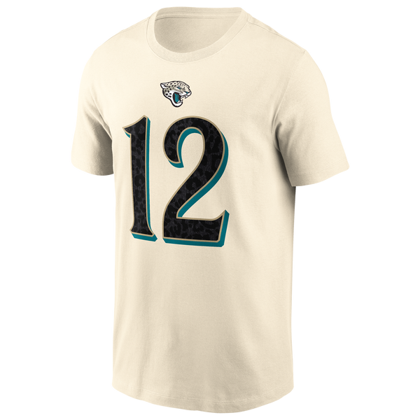 Nike Jaguars NFL Rival TH12 Short Sleeve T-Shirt - Men's - Beige - Image 2