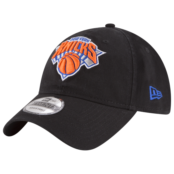 New Era Knicks Core Classics 2.0 Cap - Men's - Black/Black