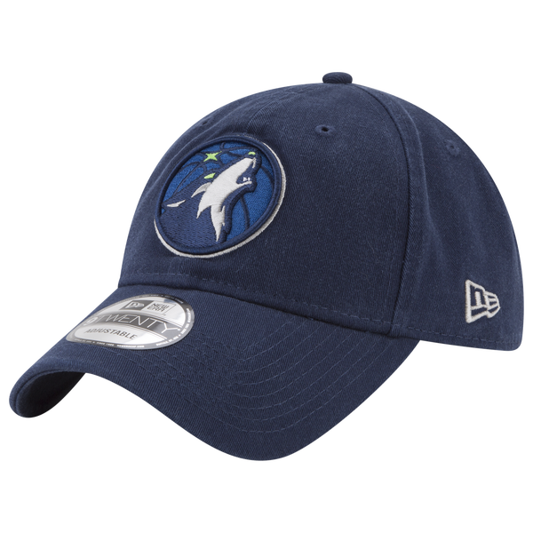 New Era Timberwolves Core Classics 2.0 Cap - Men's - Black/Black