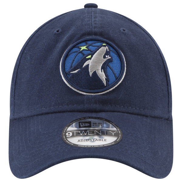 New Era Timberwolves Core Classics 2.0 Cap - Men's - Black/Black - Image 2