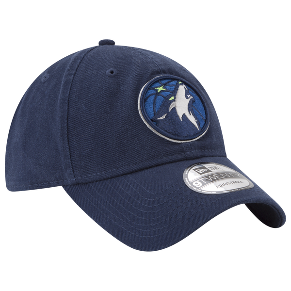 New Era Timberwolves Core Classics 2.0 Cap - Men's - Black/Black - Image 3