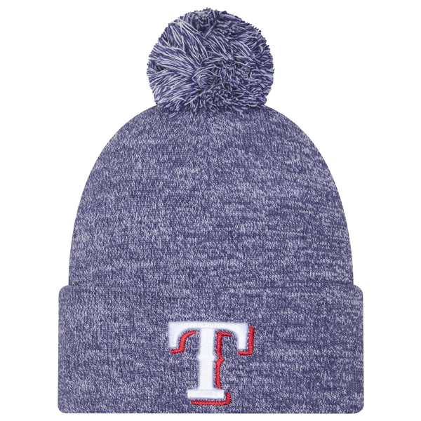 New Era Rangers Marl Pom Knit - Adult - Navy