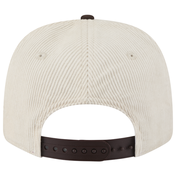 New Era Padres 9Seventy Cord Loyal Cap - Adult - White/Brown - Image 5