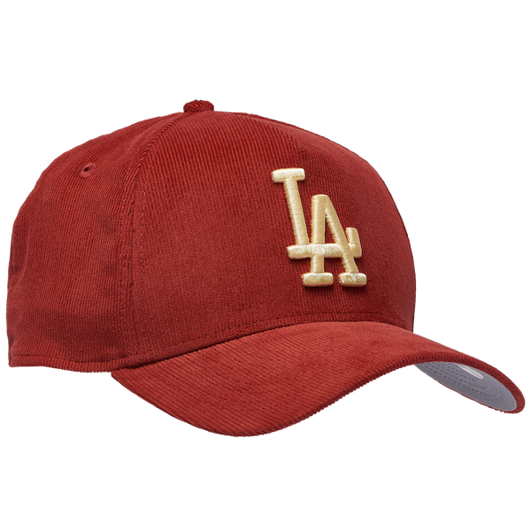 New Era Dodgers 9Forty A-Frame Tonal Cord Cap - Adult - Orange - Image 3