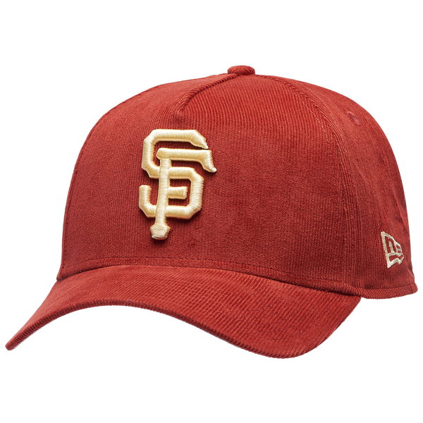New Era Giants 9Forty A-Frame Tonal Cord Cap - Adult - Orange