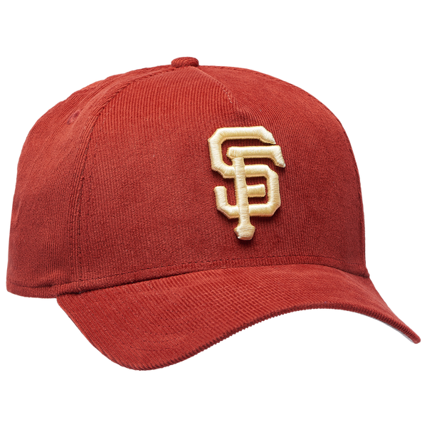New Era Giants 9Forty A-Frame Tonal Cord Cap - Adult - Orange - Image 3