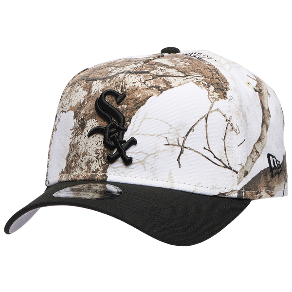 New Era White Sox 9FORTY A-Frame Snow Realtree Cap - Adult - Multi/Black