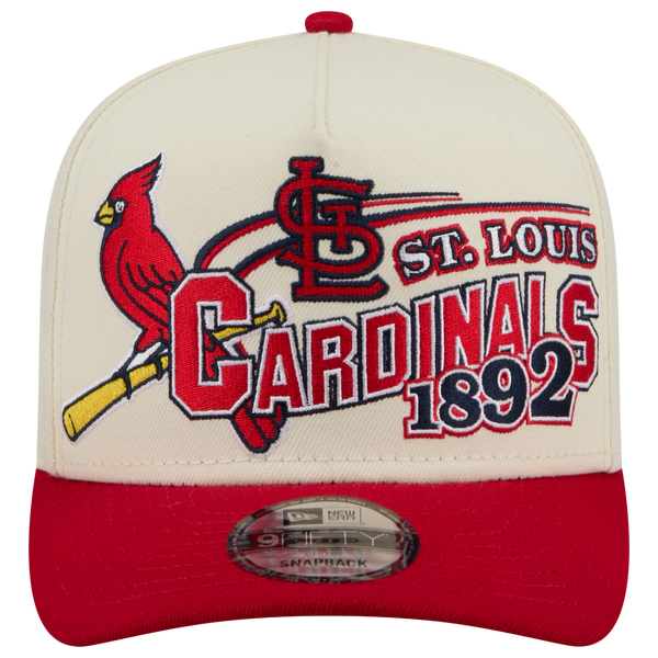 New Era Cardinals 9FIFTY A-Frame Classic Cap - Adult - Red/White - Image 2
