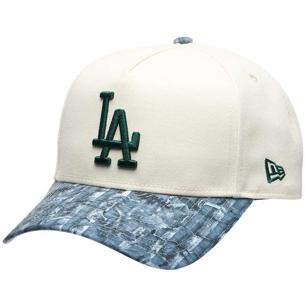 New Era Dodgers 9FORTY A-Frame Tonal RT Cap - Adult - Chrome/Olive Realtree