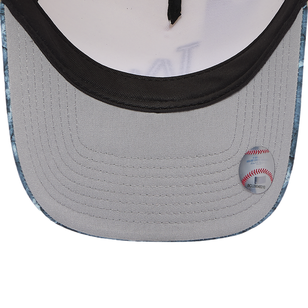 New Era Dodgers 9FORTY A-Frame Tonal RT Cap - Adult - Chrome/Olive Realtree - Image 5