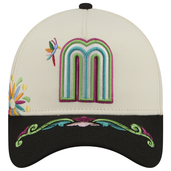 New Era Mexico 940AF World BB Classic '26 Local Cap - Adult - Black/Chrome - Image 2