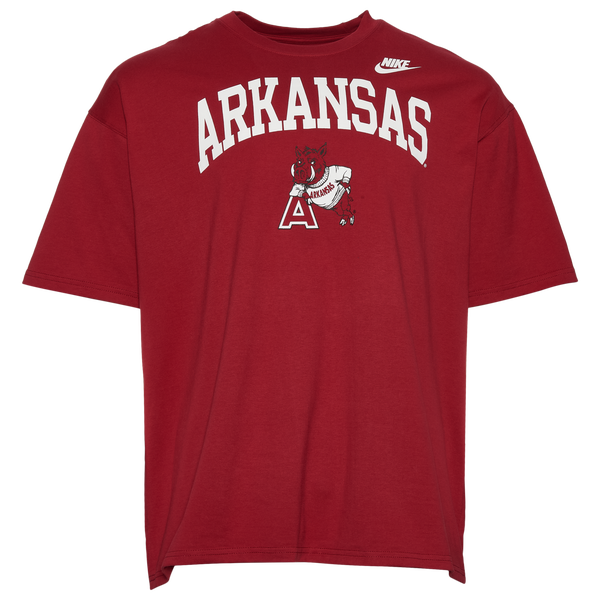 Nike Arkansas Wordmark Logo Short-Sleeve T-Shirt - Men's - Red