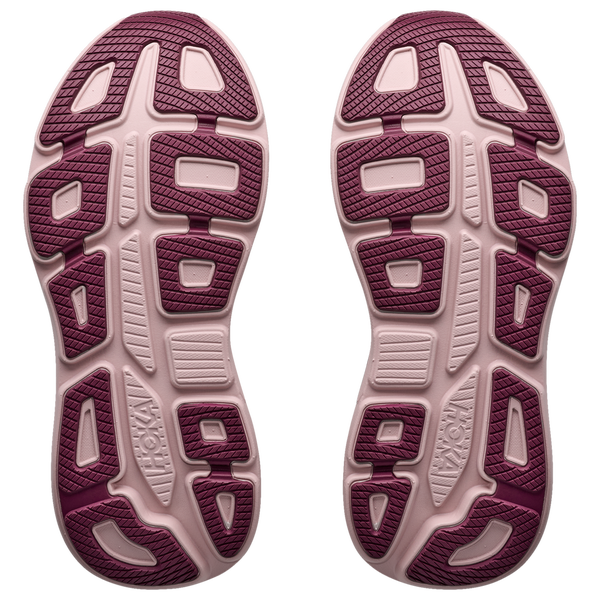 HOKA Bondi 9 - Women's - White/Pink/Pink - Image 5